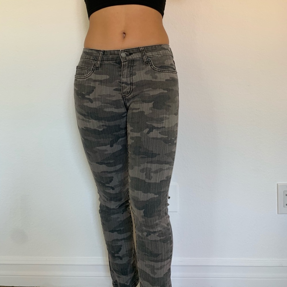 LF CARMAR DENIM CAMO PANTS